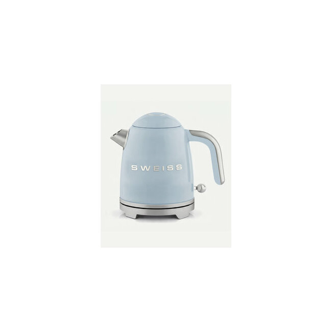 Vintage-Wasserkocher, blau